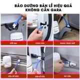 Mỡ bôi trơn bản lề cánh cửa ray trượt, chống dỉ sét, kèm bàn chải. mỡ trắng cao cấp
