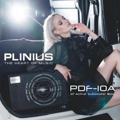 Loa Sub PLINIUS PDF-10A 10 inch Độ loa ghế Ô tô công suất cao Bass ấm thương hiệu uy tín toàn cầu