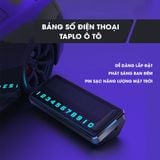 Bảng Số Điện Thoại Pin Sạc Năng Lượng Mặt Trời Phát Sáng Ban Đêm Dừng Đỗ Xe