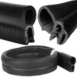 [⚡FLASH SALE⚡] Combo 1,6m ( đủ cho 1 xe) gioăng cao su chống ồn cột trụ B lõi thép, gioăng cao su ô tô chống bụi ô tô