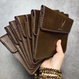 Ví da đựng đăng kiểm, giấy tờ ô tô chất liệu da cao cấp hàng loại 1 dày dặn - Bóp đựng giấy tờ xe hơi có logo các dòng x