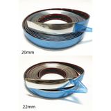 CUỘN 12M NẸP DÁN VIỀN XE Ô TÔ, DÁN VIỀN INOX Ô TÔ LOẠI XỊN