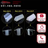 Gioăng sillicone cabin tắm trong suốt có thể uốn dẻo Gioăng chắn nước nhà tắm phụ kiện cửa uy tín