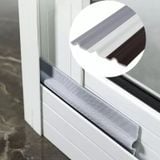 Gioăng Cửa Trượt, Ron Chắn,Chặn Khe Cửa Ngăn Côn Trùng,Bụi Bẩn,Cách Âm, Gioăng Dán Khe Cửa Nhôm Cửa Gỗ