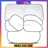 [loại tốt] chắn nắng cho Ô tô Bộ 6 tấm màu bạc