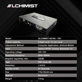 Bộ Khuếch Đại Xe Hơi DSP 10 Kênh - Tích hợp phần mềm Android và App Máy tính PC cắt tần chỉnh độ trễ