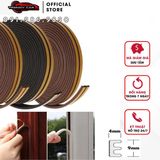 Nẹp xốp khe cửa sợi kép có keo cách âm chống tiếng ồn chống bụi chống hơi lạnh thất thoát Phụ kiện ô tô cao cấp