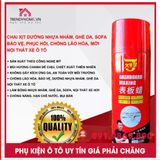 Chai Xịt Dưỡng Nhựa Nhám - Phục Hồi Làm Mới Ghế Da DASHBOARD WAXING 450ml ⚡️FLASH SALE⚡️