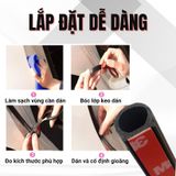 Doăng D Giảm ồn xe ô tô, gioăng dán cửa gỗ, gioăng giảm trấn, gioăng chống ồn cánh cửa nhà Nội thất Ô tô