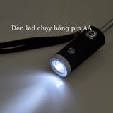 Ô dù thời trang tự động 2 chiều một nút bấm chống tia UV có đèn LED xoay 10 nan logo xe hơi cao cấp