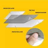 Decal dán đèn xe 3 lớp khổ 60cm loại cao cấp dán ô tô xe máy chống xước