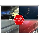 Bộ 2 miếng nẹp dải dán chrome chống va đập góc, thân xe hơi. Miếng dán chống va đập đa năng