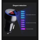 Tẩu sạc Qc3.0 PD 20W cổng USB Type-C dùng trên xe hơi màu đen  Điện áp đầu vào: 12-24V nhỏ gọn