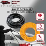 Combo dây vòi rửa xe bọc bảo vệ dây rửa xe cao áp chống mài mòn(Giá trên 1m),vỏ bọc dây tuy ô thủy lực cao áp,lò xo nhựa