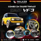 Loa COMBO Âm thanh Ô tô Walker Germany cho Vinfast VF 3 hàng cao cấp, Cấu hình âm thanh đẳng cấp