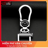 Móc Chìa Khóa ô tô logo Kia đeo chìa khóa thông minh xoay 360 độ