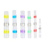 Bộ 50 Đầu Nối Dây Điện Cút Nối Dây Điện hàn nhiệt độ loa và điện ô tô, xe máy Chống Nước, Trong Suốt