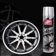 Sơn mạ chrome phù hợp sơn ngoài trời màu inox crom bạc bền bỉ