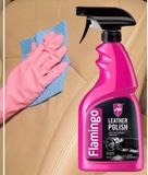 Xịt dưỡng nội thất ghế da Flamingo Leather Polish F029 loại cao cấp hàng chính hãng