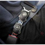 Combo 2 chiếc chốt đai an toàn phiên bản nâng cấp có thể lắp nối tiếp logo các hãng xe Mercedes, Bmw Audi, Porsche