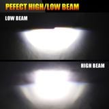 Đèn Pha Led Bi Cầu Mini H4 Y10 Bản Nâng Cấp Hiệu Suát Cắt Sáng Chống Chói H4 Cos Trắng Pha Trắng