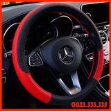 Freeship Bọc vô lăng da PU cao cấp cho xe hơi chất da đẹp Cỡ 38cm cho Sedan, SUV da đẹp bền đến 5 năm