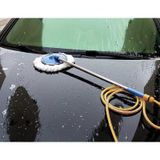 Chổi rửa xe 2 trong 1 kèm vòi nước đa năng tiện lợi hàng tốt bền bỉ tạo bọt, cây lau xe xịt nước