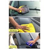 [FLASH SALE] Khăn lau oto xe máy loại dày siêu thấm vải mịn chống xước