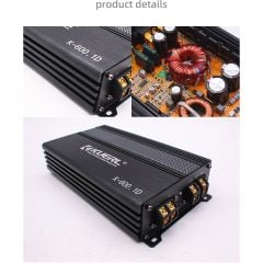 DSP 600W Cho Sub Hơi Bộ Khuếch Đại Âm Thanh Ô Tô Kênh Đơn chuyên dụng cho loa sub hơi công suất 600W Kuerl K-600.1D