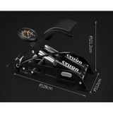 Bơm Đạp Chân Đa Năng Mini hàng chính hãng Cho Ô Tô Xe Máy Xe Đạp 2 Xilanh Nhập Khẩu Chính Hãng Và Phân Phối độc quyền Bở