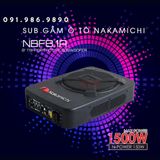 Loa Sub Ô tô, Loa Sub Nakamichi NBF8.1A 8'' 1500W Bảo Hành 12 Tháng bổ sung tiếng Bass và tiếng trầm