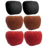 Bộ Gối kê đầu cho xe hơi da lộn kiểu dáng cao cấp hàng tốt