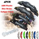 Bộ 4 Ốp Nhựa ABS Bọc Phanh Đĩa Xe Hơi phong cách thể thao nhiều màu Dùng Cho Mọi Model Xe Hơi