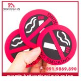 ⚡️FLASH SALE⚡️ decal cấm hút thuốc no smorking loại xịn cao su mềm dày dặn phù hợp gắn trên mọi bề mặt,logo cấm hút thuố