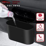 Thùng Rác Mini Để Trên Xe Ô Tô, Hộp chứa Rác Đa Năng có móc cài tiện dụng đơn giản gọn nhẹ chất liệu bền bỉ dày dặn
