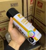 Sơn Xe Ô Tô Haoshun cao cấp Sơn Xịt Cầm Tay, màu đen, chrome bạc, phủ bóng Tiện Lợi