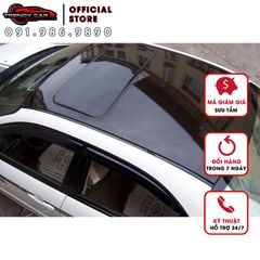Decal đen siêu bóng dán nóc xe oto chống nóng cách nhiệt chuyên dụng khổ 1m52 tạo hiệu ứng giả cửa sổ trời - Hàng nhập k