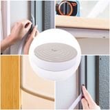 Cuộn Băng Keo Xốp Dán Viền Cửa Sổ Cách Âm Chống Bụi Chống Gió Kích Thước dài 2 mét