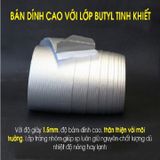 Băng keo chống thấm siêu dính 5cm x 5m, keo dày 1.5mm, nặng 0.6 kg. phụ kiện nhà cửa