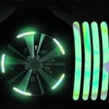 Tem Decal Dán Trang Trí Vành Xe Ô Tô, Xe Máy, Xe Đạp Laze Dạ Quang Phát Sáng - Độc Đáo, Lạ Mắt  [Hàng Loại Đẹp]