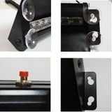 Freeship đèn nháy báo động xanh đỏ phiên bản cao cấp vỏ kim loại sơn tĩnh điện