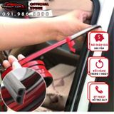 Cuộn 4 mét Gioăng cao su chống ồn chữ B cho ô tô | Ron cao su chữ B cách âm chống ồn cho xe hơi