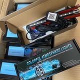 Đèn led gắn gầm ghế nội thất ô tô phiên bản cao cấp nhất app điều khiển tiếng việt tích hợp nhiều tính năng và chế độ sáng