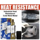 Keo AB chịu nhiệt 100gr keo dán sắt siêu dính - keo vá vết nứt vết thủng kim loại siêu chắc
