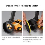 Máy đánh bóng Mini Ô tô CÓ CHỈNH TỐC ĐỘ công suất 700W - máy đánh bóng lõi đồng 6 cấp độ cao cấp điện 220V