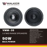 Loa Midrange loa trung tâm cho ô tô Walker VMM-35 thương hiệu âm thanh của Đức, Chính hãng