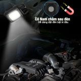 Đèn Led Cob có Móc cài chìa khóa Cầm Tay Mini Đèn Làm Việc /Đèn Pin Khẩn Cấp Led Ngoài Trời 800 Lumens Chạy Bằng Usb