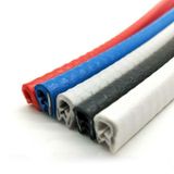 Cuộn 6 mét Gioăng lõi thép chữ U nẹp viền cánh cửa xe oto màu xám, đen, đỏ, trắng