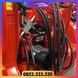 Lò xo nhựa Bọc dây rửa xe, bọc dây tuy ô thủy lực, dây cáp điện, bảo vệ dây chống mài mòn