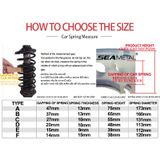 combo 2 cái Đệm lò xo xe hơi Giảm chấn hàng cao cấp loại tốt nâng cao lò so giảm sóc A / B / C / D / E / F phù hợp mọi l